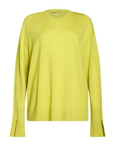 Stella Mccartney Woman Sweater Lime Green Size M Wool