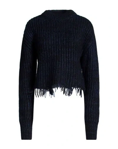 Stella Mccartney Woman Sweater Midnight Blue Size M Alpaca Wool, Polyamide, Wool, Polyester
