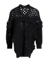 Stella Mccartney Woman Sweater Midnight Blue Size S Cotton, Polyamide In Black
