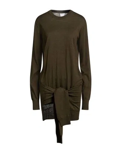 Stella Mccartney Woman Sweater Military Green Size S Virgin Wool