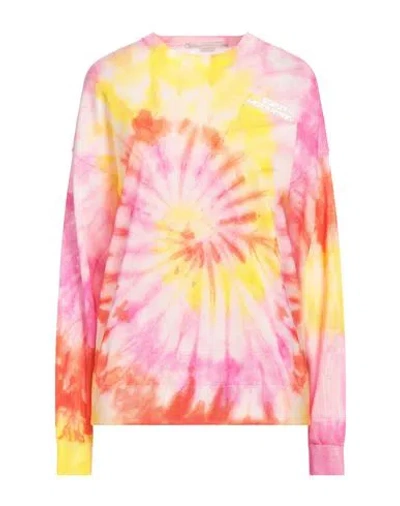 Stella Mccartney Woman Sweater Yellow Size 6-8 Virgin Wool In Pink