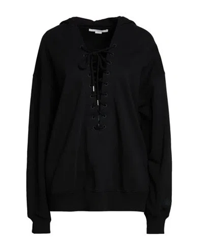 Stella Mccartney Woman Sweatshirt Black Size L Cotton