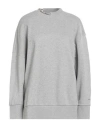 Stella Mccartney Crewneck Organic Cotton Sweatshirt With Chain. In Grey