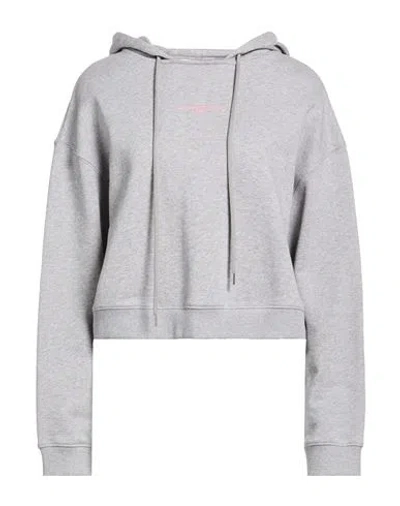 Stella Mccartney Woman Sweatshirt Grey Size 4-6 Cotton In Gray