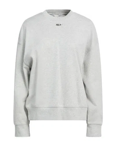 Stella Mccartney Woman Sweatshirt Light Grey Size M Cotton In Gray