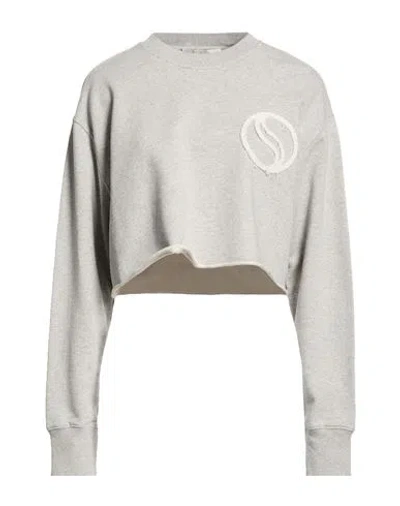 Stella Mccartney Woman Sweatshirt Light Grey Size Xxs Cotton