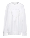 Stella Mccartney Woman Sweatshirt White Size M Cotton, Elastane