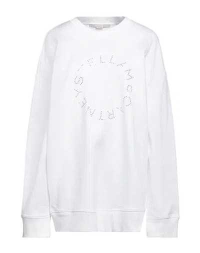 Stella Mccartney Woman Sweatshirt White Size M Cotton, Elastane In White