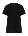 Stella Mccartney Embroidered Mini Star T-shirt In Black