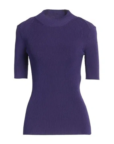 Stella Mccartney Woman T-shirt Purple Size S Viscose, Polyamide, Elastane