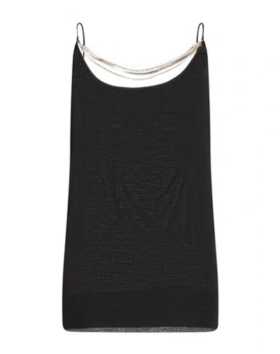 Stella Mccartney Woman Top Black Size L Wool
