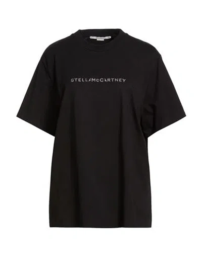 Stella Mccartney Woman T-shirt Black Size L Cotton