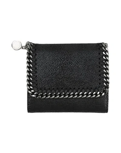 Stella Mccartney Woman Wallet Black Size - Textile Fibers