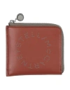 Stella Mccartney Woman Wallet Brown Size - Textile Fibers