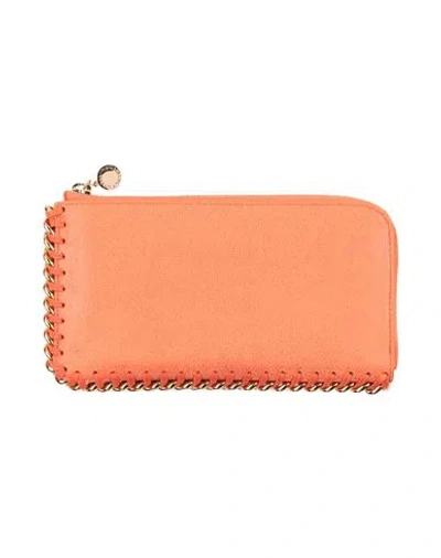 Stella Mccartney Woman Wallet Orange Size - Textile Fibers