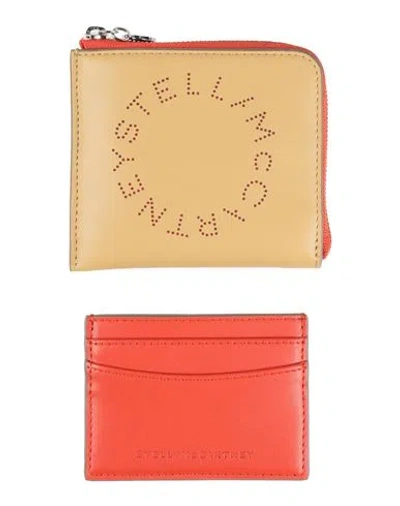Stella Mccartney Woman Wallet Sand Size - Textile Fibers