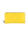 Stella Mccartney Woman Wallet Yellow Size - Textile Fibers