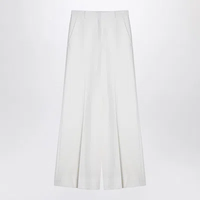STELLA MCCARTNEY STELLA MCCARTNEY WOMEN'S -COLOU WOOL FLA TROUSERS