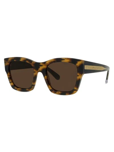 Stella Mccartney Women's 54mm Square Sunglasses In Brown