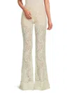 Stella Mccartney Women's Amira Lace Wool-blend Trousers