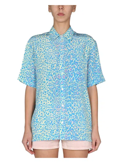 STELLA MCCARTNEY WOMEN'S ANIMAL PRINT SHIRT | SIZE 40 | 604374