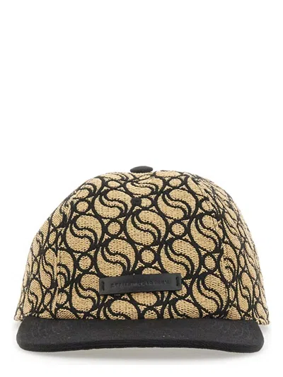 Stella Mccartney Baseball Hat With Logo In Multicolour