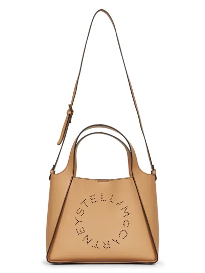 Stella Mccartney Women Beige Crossbody Tote Bag In Multi