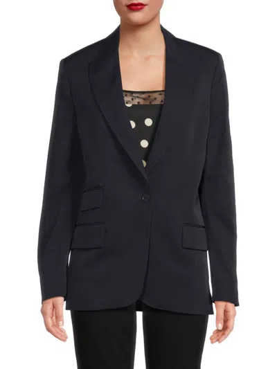 Stella Mccartney Women's Bell Peak Lapel Wool Blazer