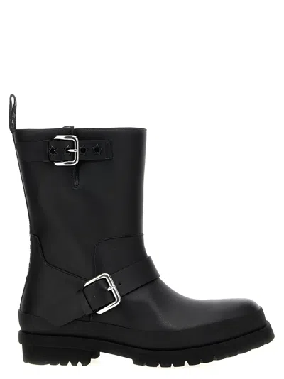 Stella Mccartney Trace Ankle Boots With Alter Mat Finish In Black
