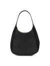Stella Mccartney Women Black Small Slouchy Hobo Tote Bag