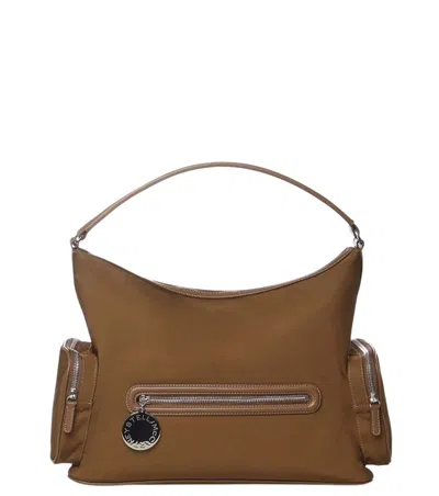 Stella Mccartney Women Brown Dartmoor Large Shoulder Bag, Onesize Luxury Shoulder Bags For Women Darveys