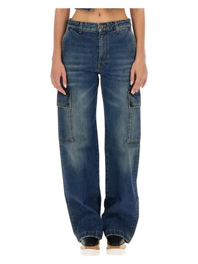 STELLA MCCARTNEY WOMEN'S CARGO JEANS