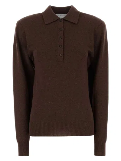 STELLA MCCARTNEY WOMEN'S CASHMERE BLEND POLO SHIRT