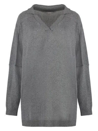 STELLA MCCARTNEY WOMEN'S CASHMERE V-NECK SWEATER
