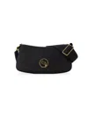 Stella Mccartney S-wave Small Hobo Bag In Black