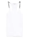 Stella Mccartney Tank Top With Chain Straps In White