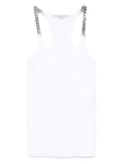 STELLA MCCARTNEY WOMEN'S CHAIN STRAPS COTTON TOP