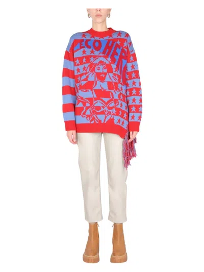 STELLA MCCARTNEY WOMEN'S CREW NECK SWEATER | SIZE 40 | 603712