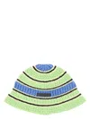 Stella Mccartney Women's Crochet Bucket Hat | Size 57 | 7v0043 In Multicolour