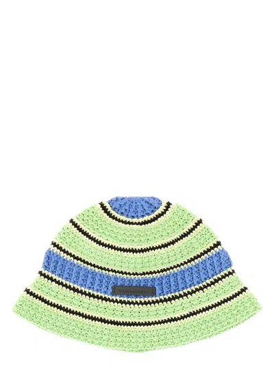 STELLA MCCARTNEY WOMEN'S CROCHET BUCKET HAT | SIZE 57 | 7V0043