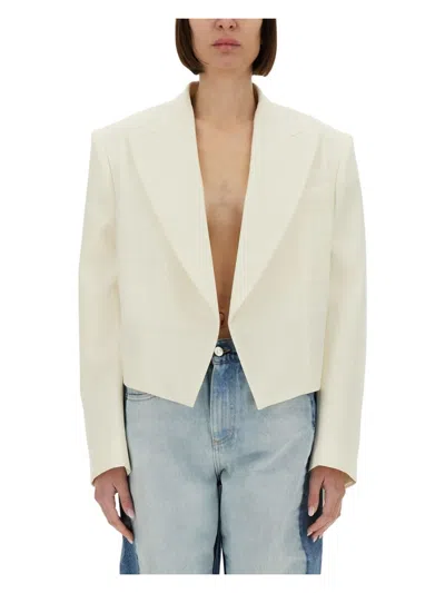 STELLA MCCARTNEY WOMEN'S CROPPED BLAZER