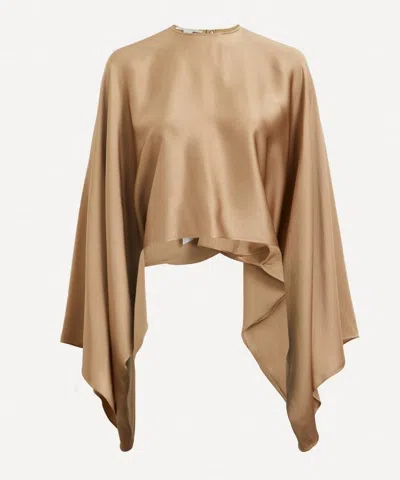 Stella Mccartney Women's Draped Long-sleeve Blouse