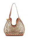 STELLA MCCARTNEY WOMEN'S ECO KNOTTED MESH TOTE BAG