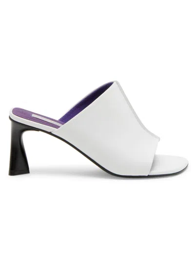 Stella Mccartney Women's Elsa Eco Alter 70mm Mules In White