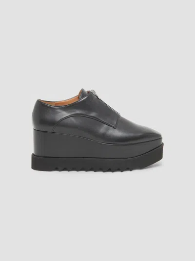 Stella Mccartney Women's Elyse 80mm Platform Derbys In Black