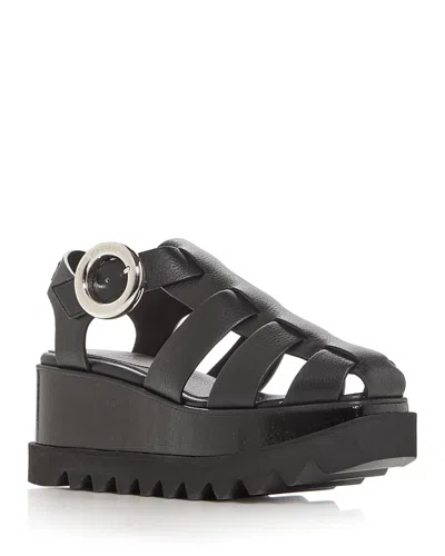 STELLA MCCARTNEY STELLA MCCARTNEY WOMEN'S ELYSE CAGED PLATFORM SANDALS