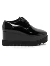 Stella Mccartney Black Limited Edition Elyse Monochrome Platform Derbys In Black
