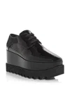 Stella Mccartney Limited Edition Elyse Monochrome Platform Shoes In Black