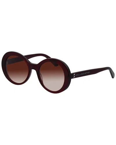 Stella Mccartney Women's Falabella 54mm Sunglasses In Burgundy