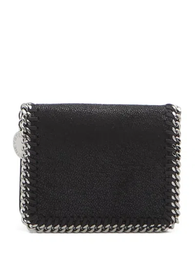 Stella Mccartney Women's Falabella Bi-fold Wallet In Black